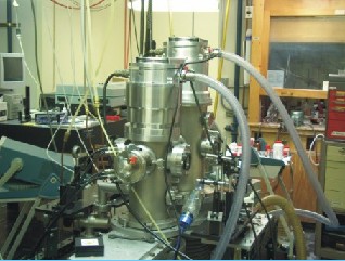 Laser-Desorption and Multiphoton Ionization Setup