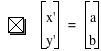 vector(prime(x),prime(y))=vector(a,b)