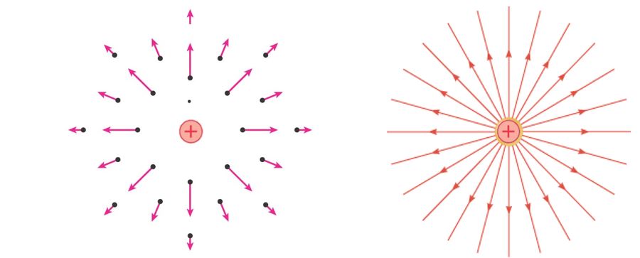 electric field lines