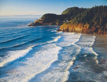 Or perhaps it is the serenity of Oregon's ocean beaches — hundreds of miles of peaceful beauty ...