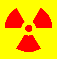 a warning sign for radiation