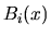 $B_i(x)$