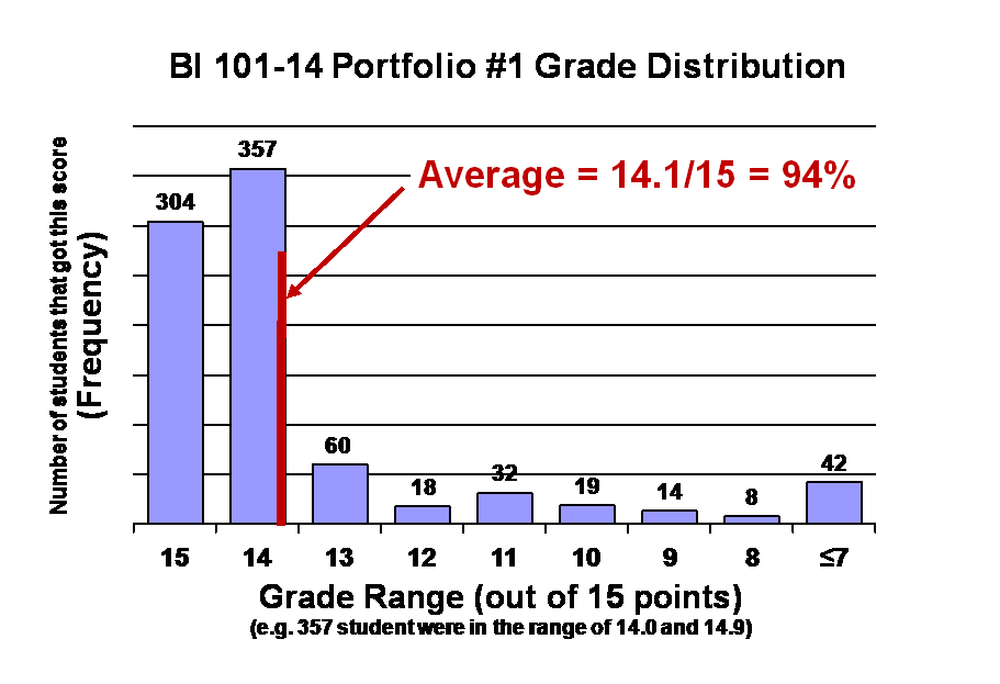 Portfolio 1 frequency