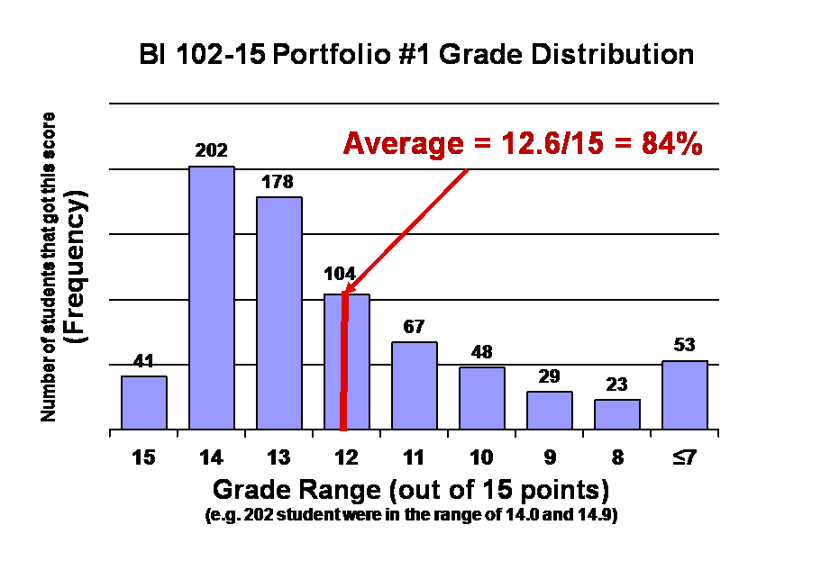 Portfolio 1 frequency