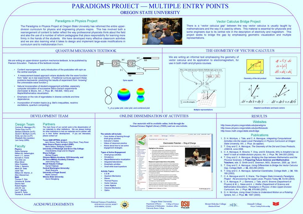 Paradigms Project poster